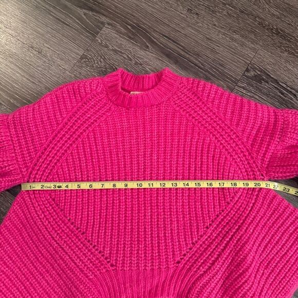 Ulla Johnson Lucille Pullover In Fuchsia In Pink - Picture 7 of 8